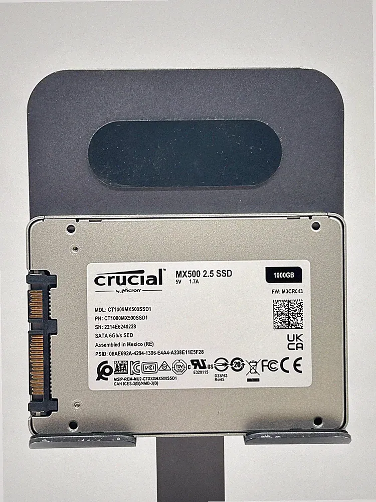 Crucial MX500 1TB 2.5in SATA 6Gb/s SSD Solid State Drive