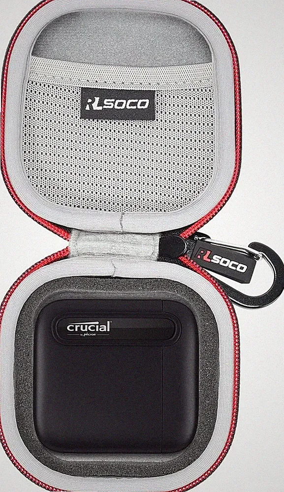 Hard Case for Crucial X10/X9/X10 Pro/X9 Pro/X6 Portable SSD 1TB/2TB/4TB/6TB/8TB